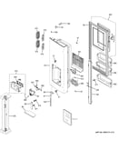 Dispenser door