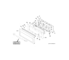 GE CGS750P3M2D1 upper door diagram