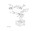 GE CSB923P3N1D1 insulator parts (1) diagram