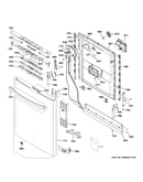 Escutcheon & door assembly