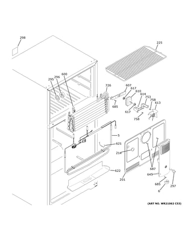 Freezer section