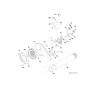 GE GFDR485GF1MC blower & motor diagram