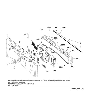 Controls & backsplash