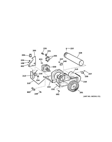 Blower & motor assembly