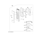 GE PVM9179SK5SS control parts diagram