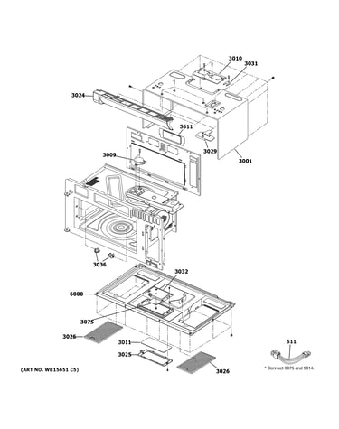 Oven cavity parts