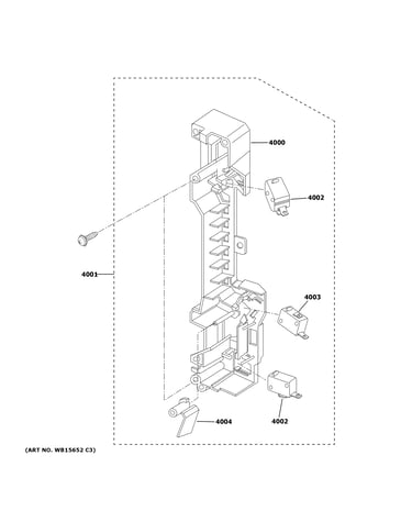 Latch board parts