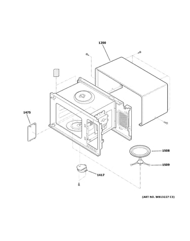 Oven cavity parts