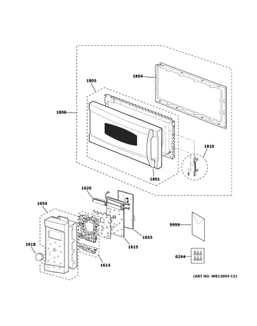 Control panel & door parts