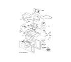 GE SCA1001KSS02 interior parts (2) diagram