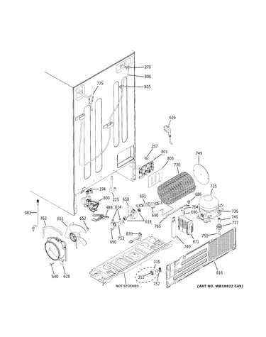 Machine compartment