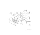 GE SBSD137H0MB pedestal diagram