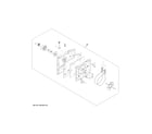 GE PVM9179FL3DS convection fan diagram