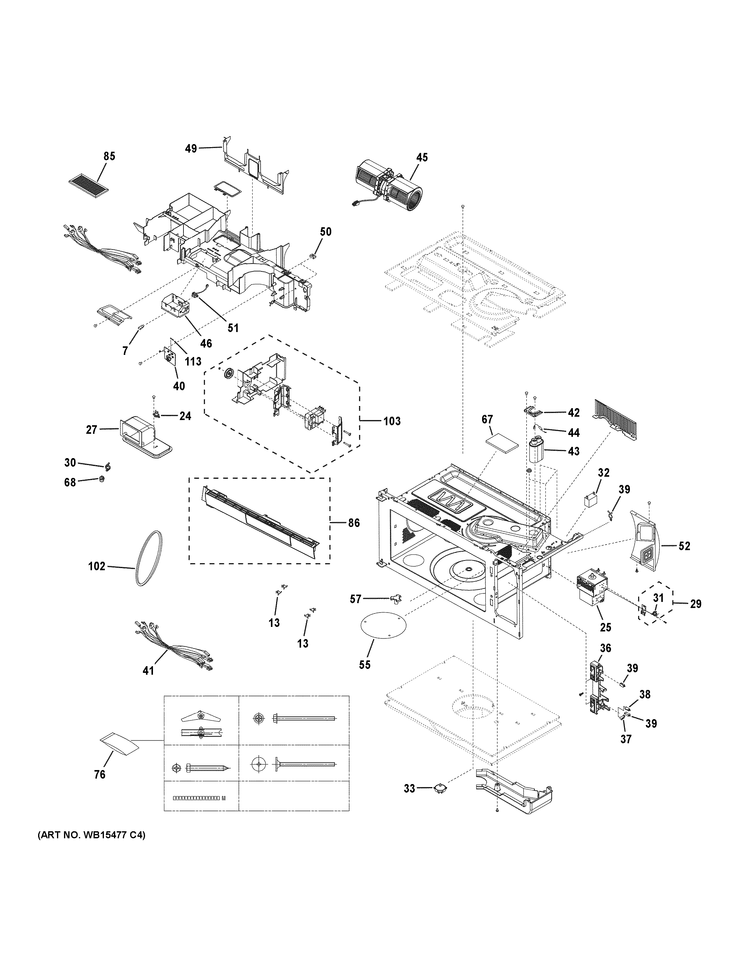 OVEN CAVITY PARTS (1)