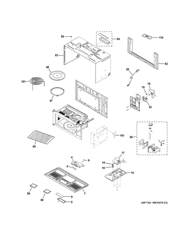 Oven cavity parts (2)