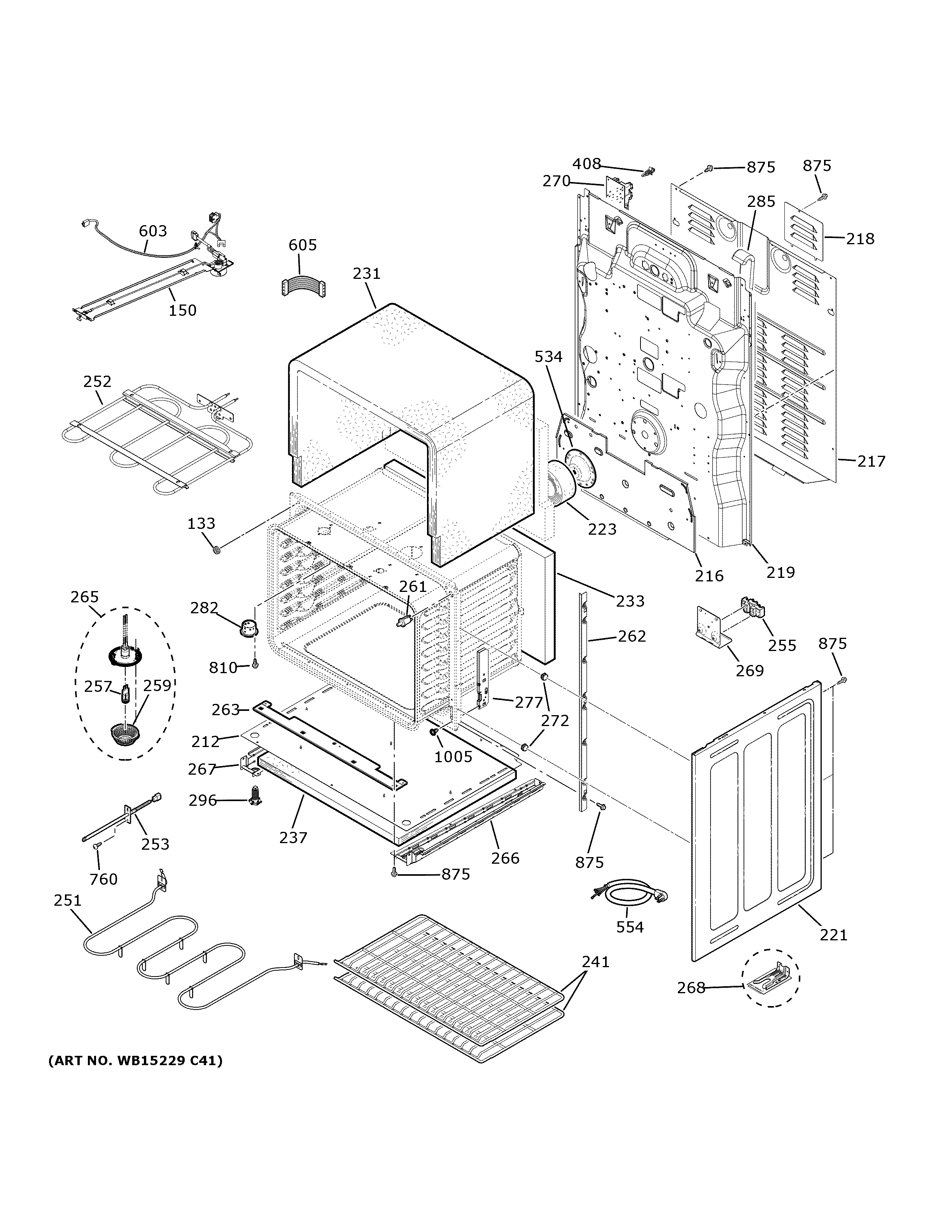 Lower oven