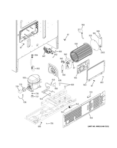Machine compartment