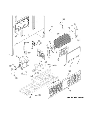 Machine compartment