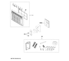 GE AHV05LZW1 room air conditioner diagram