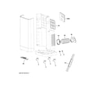 GE APSA13YZMWT1 portable air conditioner diagram