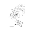 GE JNM3163DJ2BB oven cavity parts diagram