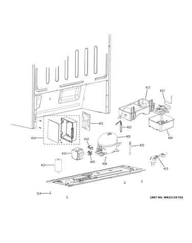 Machine compartment