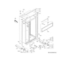 GE ZISS360DNBSS case parts diagram