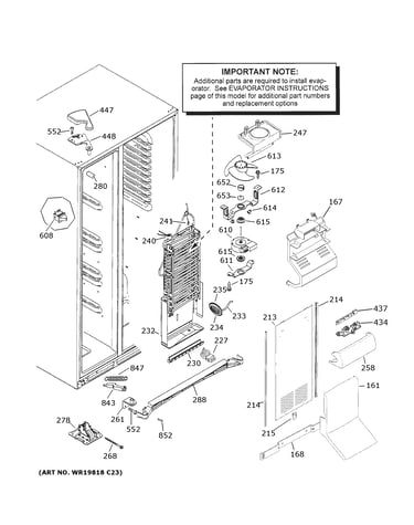 Freezer section