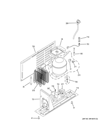 Machine compartment
