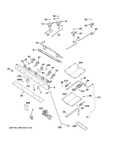 Gas & burner parts