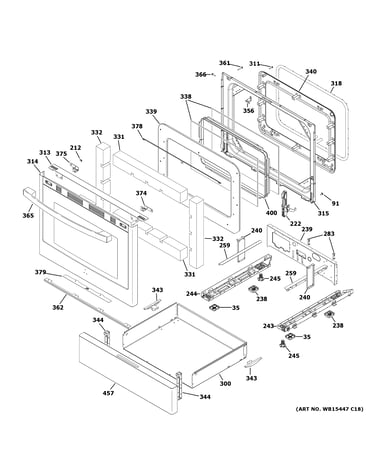 Door & drawer parts