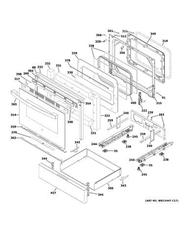 Door & drawer parts