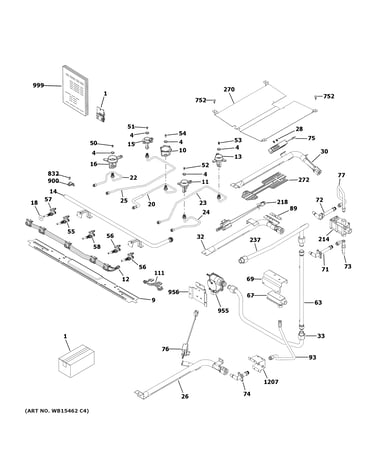 Gas & burner parts