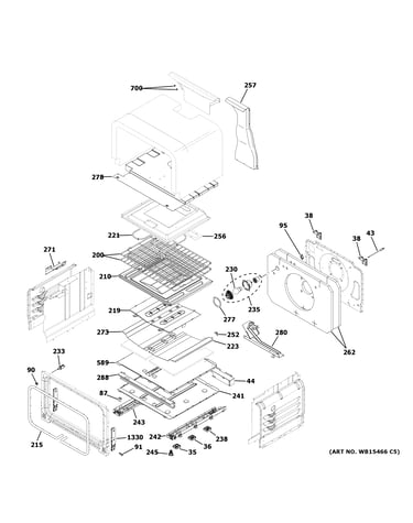 Lower oven
