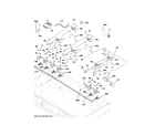 GE ZGU486NDP8SS gas & burner parts diagram