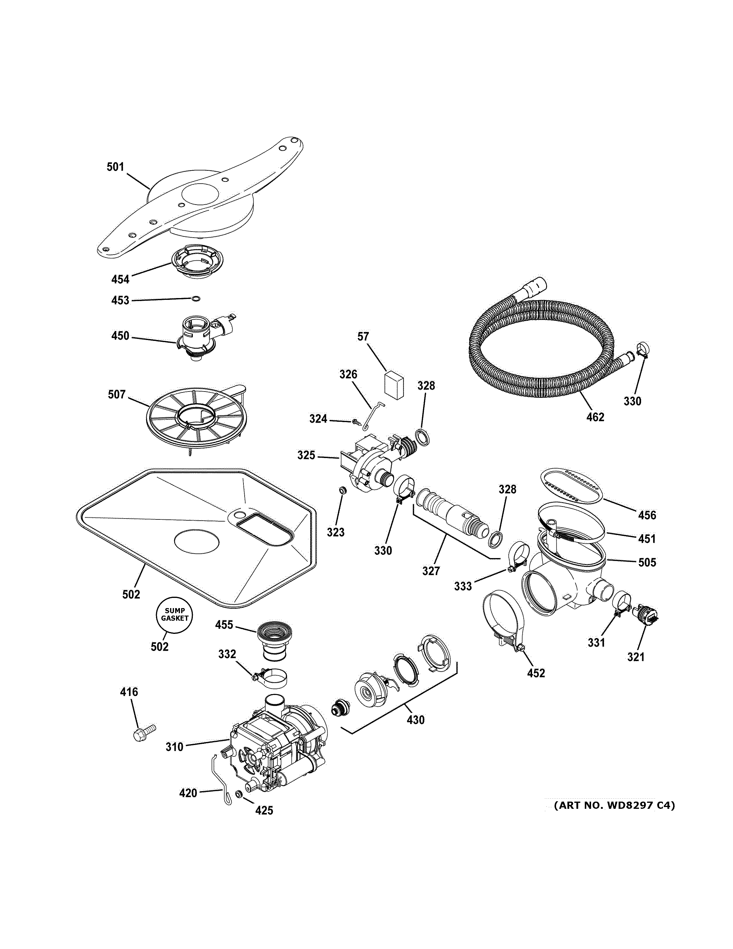 Motor-pump mechanism