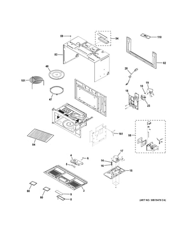 Oven cavity parts (2)
