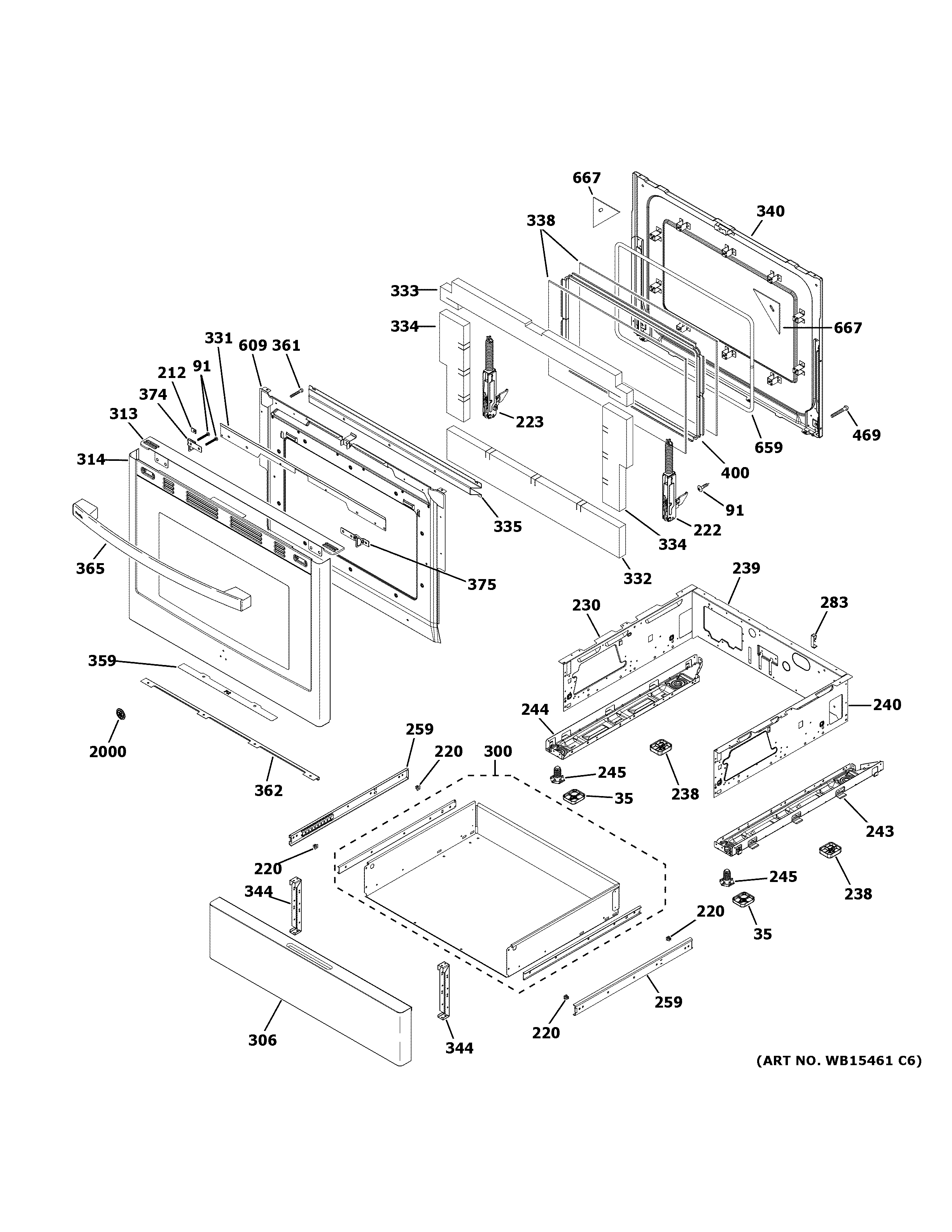 Door & drawer parts