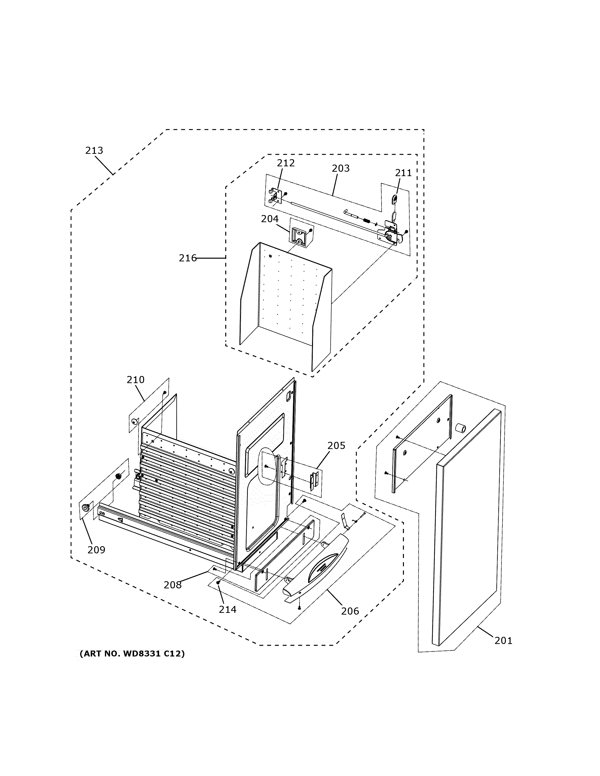 Container parts