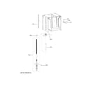 GE UCG1500N0WW powerscrew & ram parts diagram