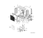 GE UUC130WCDA1 room air conditioner diagram