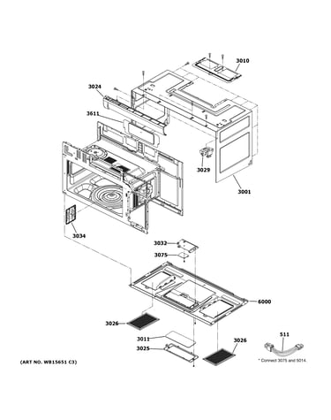 Oven cavity parts