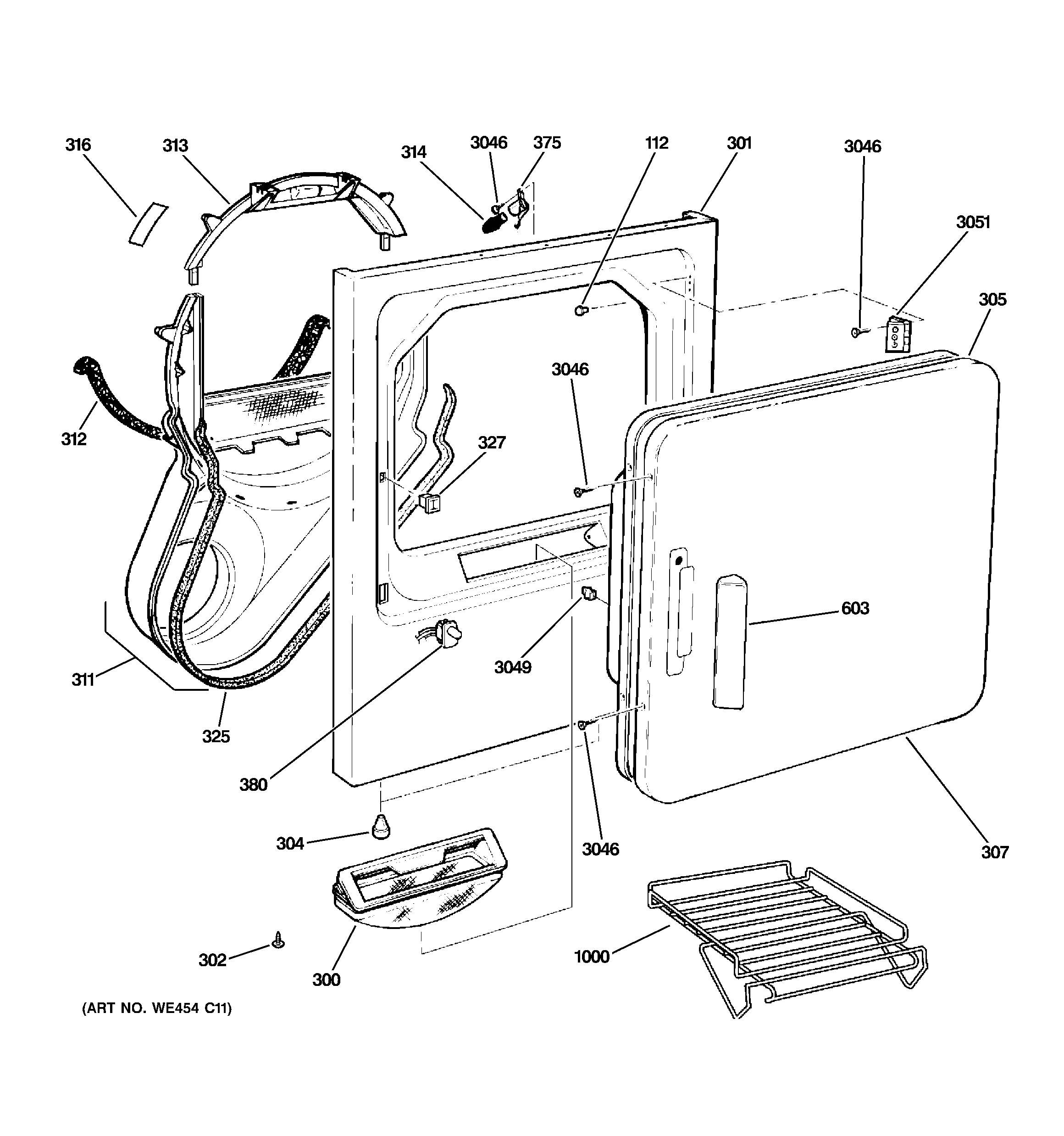 FRONT PANEL & DOOR