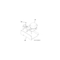 GE CGY366P3M1D1 door lock diagram