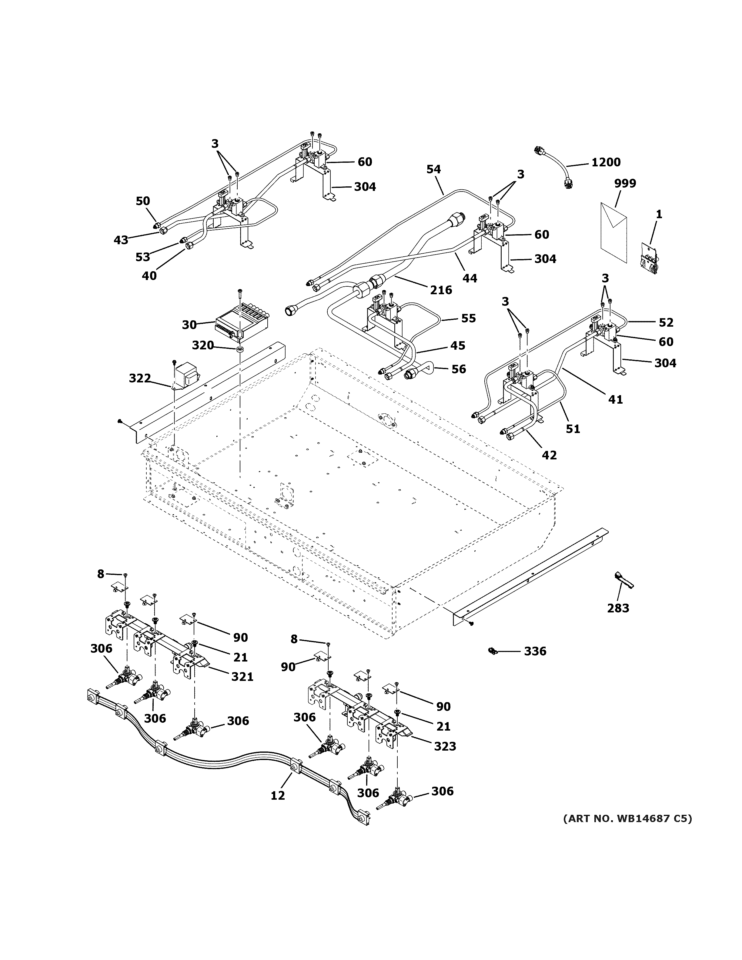 Gas & burner parts