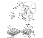 GE GSD2100V70WW body parts diagram