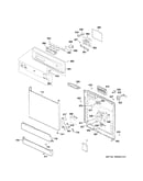 Escutcheon & door assembly