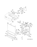 Escutcheon & door assembly