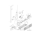 GE GBE21DGKFRBB machine compartment diagram