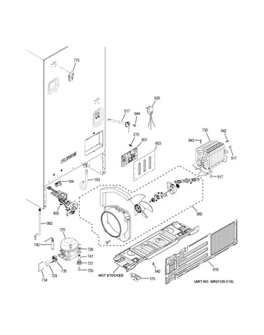 Machine compartment